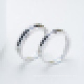 Мода стерлингового серебра 925 обручальное обещание пары кольцо набор подарок для любовника